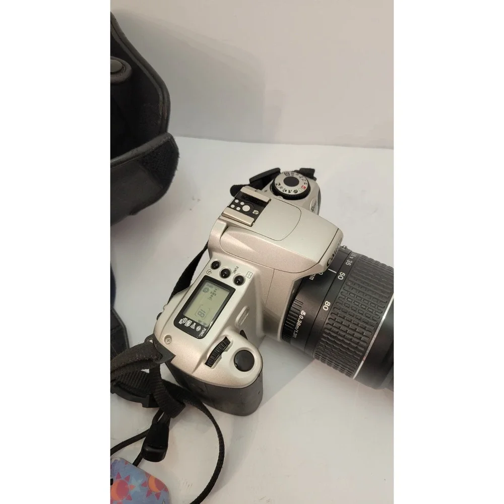 Canon EOS Rebel 2000 35mm Film SLR Camera EF 28-80mm Lens Tested Working Case